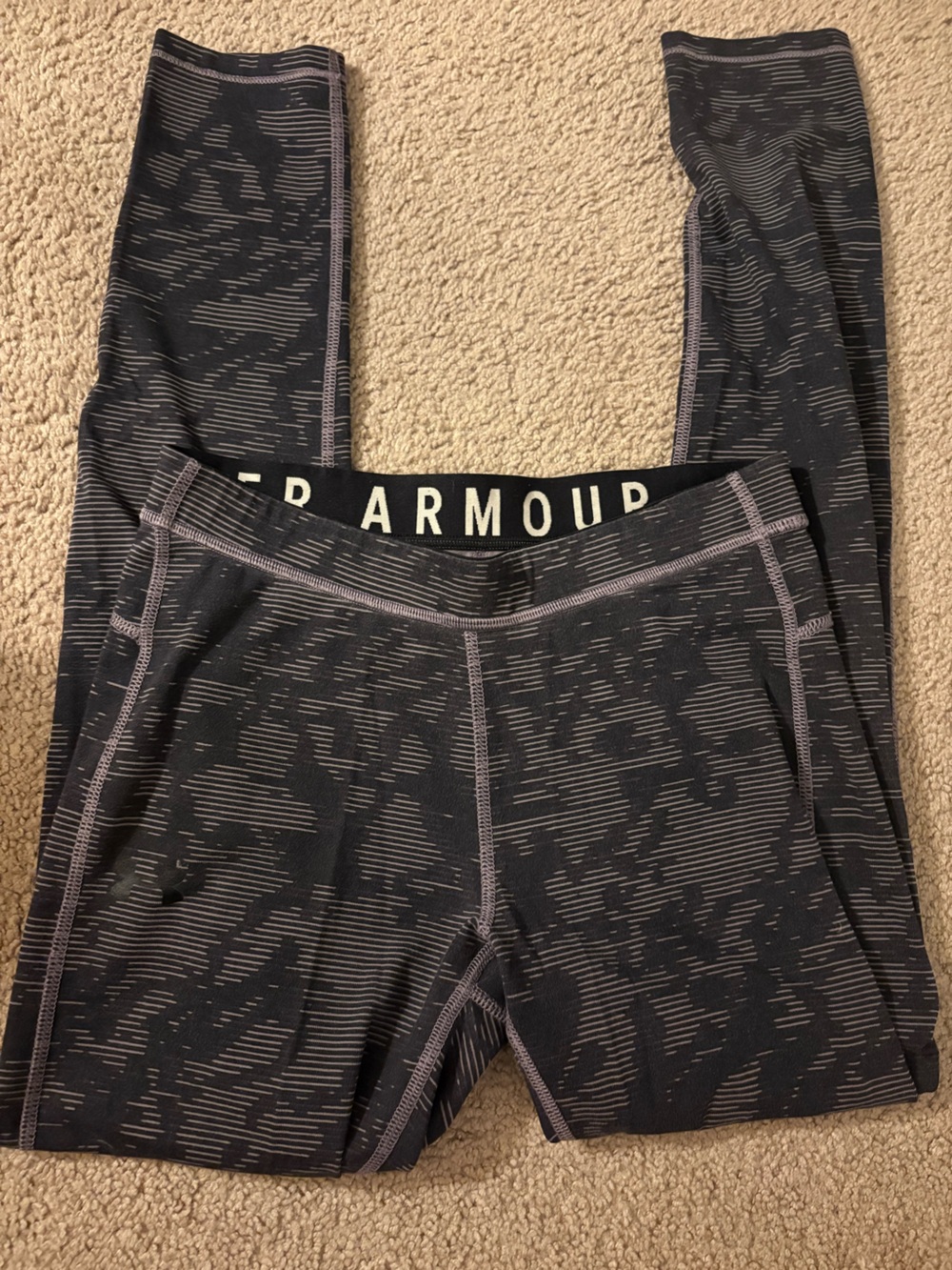 Under Armour Purple Performance Leggings